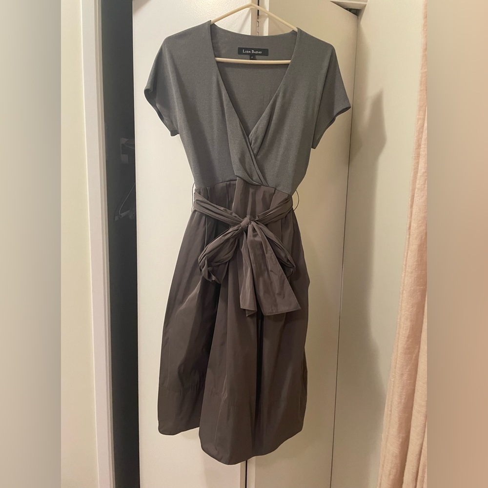 Lida Baday evening grey dress